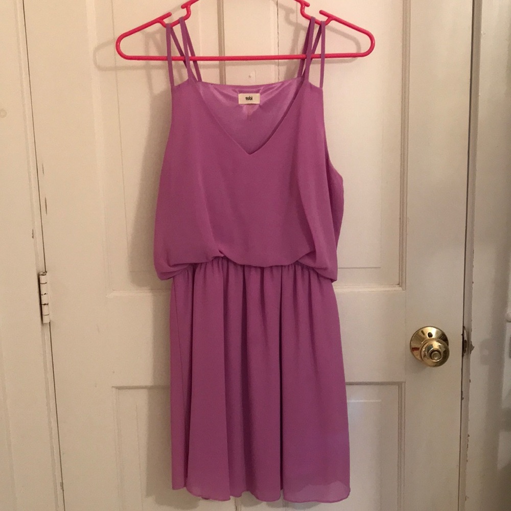 Lite and fun purple Tobi dress!!